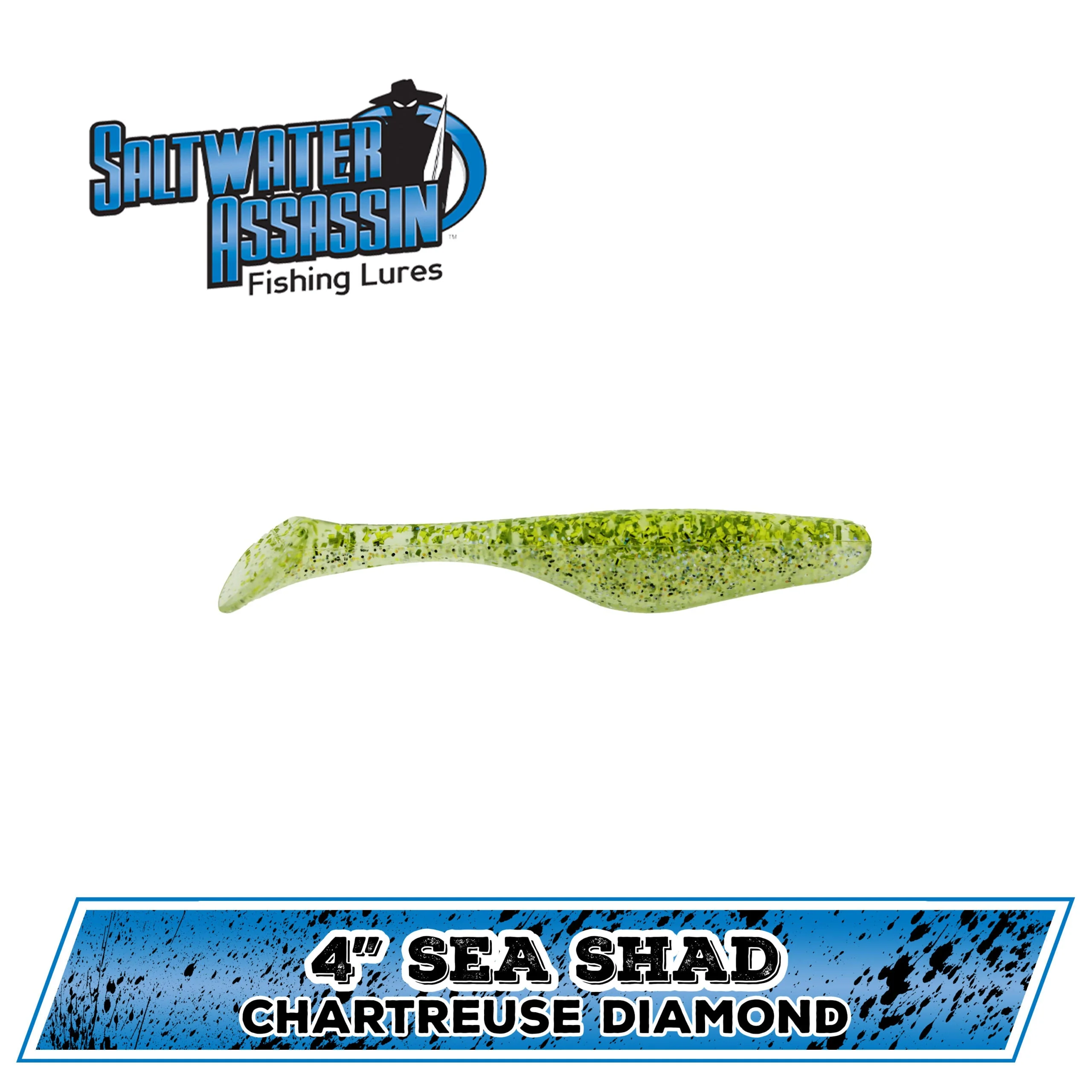 Silikona esma Assassin Sea Shad 6"