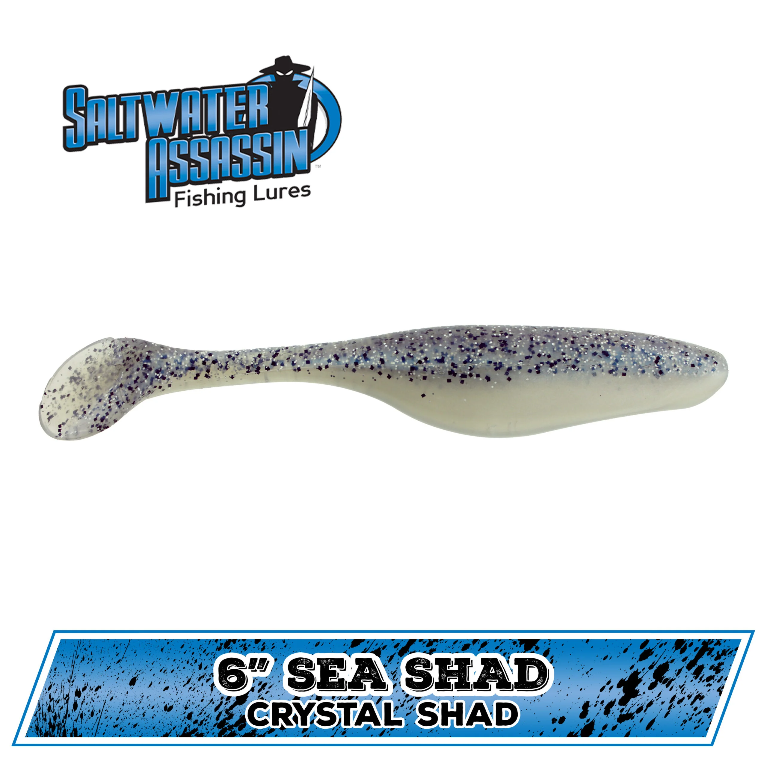 Silikona esma Assassin Sea Shad 6"