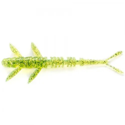 FishUp Flit 3" silikona māneklis #26 - Flo Chartreuse/zaļš
