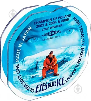 Mikado EYES Blue Ice зимняя леска 25m